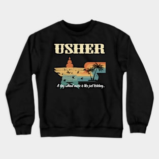 TERRENCE RAYMOND IV USHER BAND Crewneck Sweatshirt